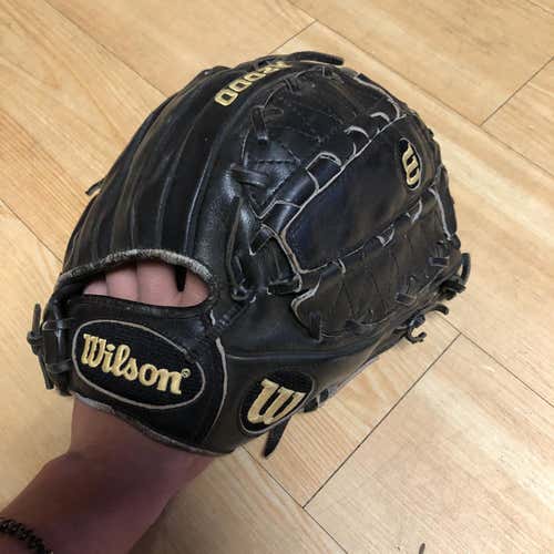 Black High School/College Pitcher's A2000 12" Baseball Glove