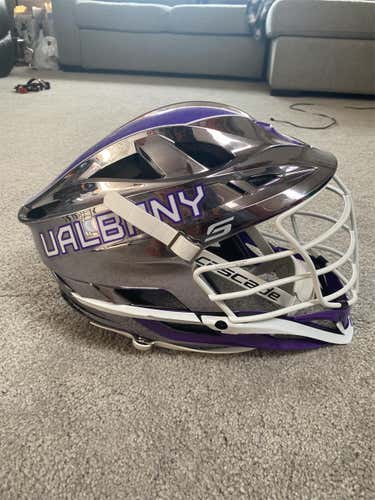 Albany Great Danes Chrome Cascade S Helmet