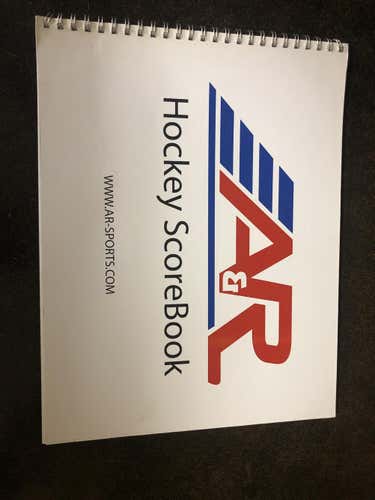 New A & R Hockey Scorebook 2 for $10!
