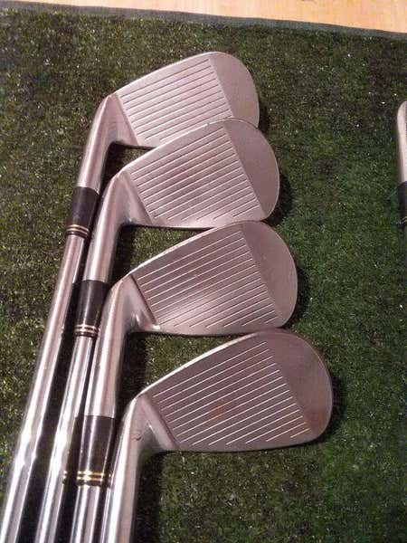 Srixon I-506 Forged Irons set (3-PW) Stiff Steel shafts