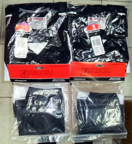 NEW! Kamazu Edge Junior Practice Jerseys/Socks -  2 Sets of S/M Jerseys and 18" Socks