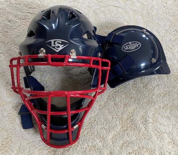 New Intermediate Louisville Slugger Catcher's Mask