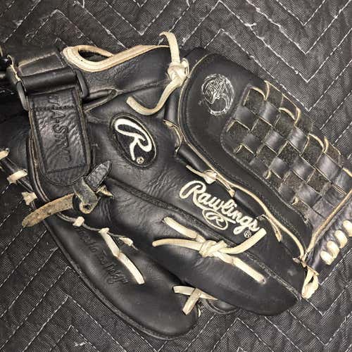 Black Adult Outfield Silverback 14" Softball/Baseball Glove