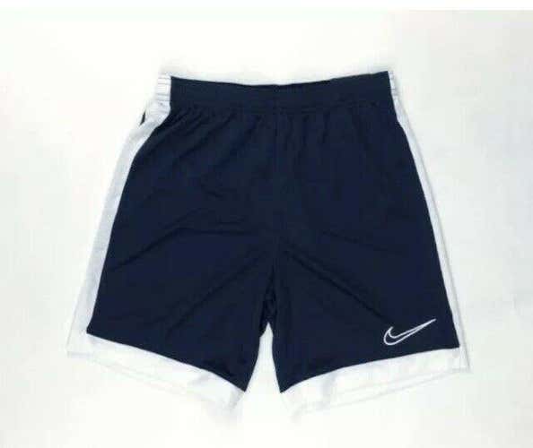 NWT Nike Boy’s Dry Football Soccer Futbol Training Short Navy Blue Sz. Medium