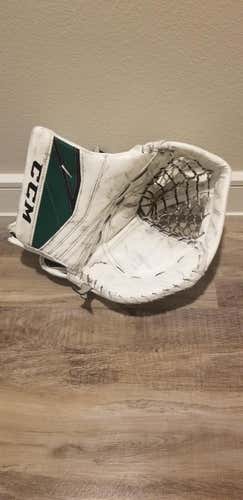 White Used Senior CCM Regular Premier II Pro Pro Stock