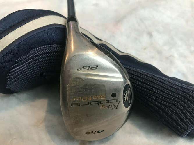 King Cobra Baffler 4/R 26* Hybrid Aldila NV-HL 50 Women Graphite w/HC *Good*