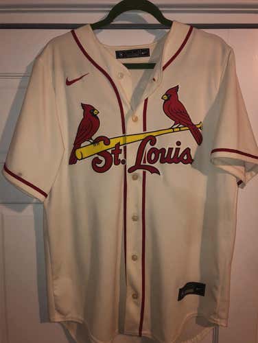 St. Louis Cardinals Paul Goldschmidt Alternate Home Adult Medium Nike Jersey
