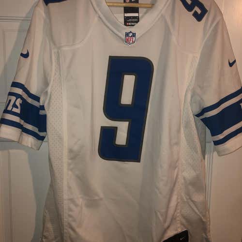 Detroit Lions Matt Stafford Away Adult Size 50 Nike