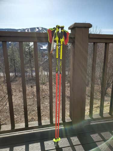 New 44in (110cm) Leki Worldcup Racing Comp. Jr. Ski Poles
