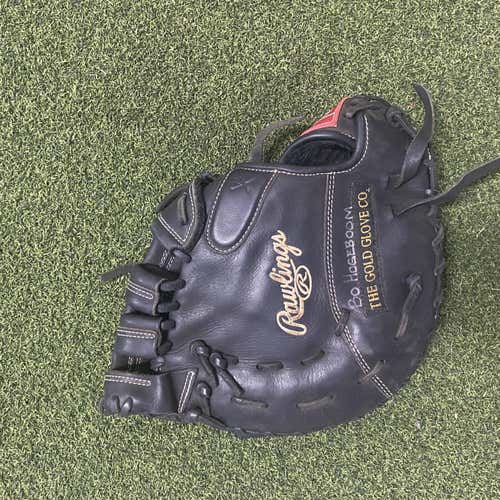Rawlings Black Kid Pitch (9YO-13YO) First Base Gamer 11.75" Baseball Glove