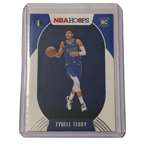 Tyrell Terry Dallas Mavericks 20-21 NBA Hoops Rookie Card #218