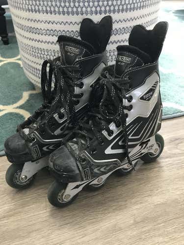 Used Junior CCM Inline Skates Regular Width Size 5