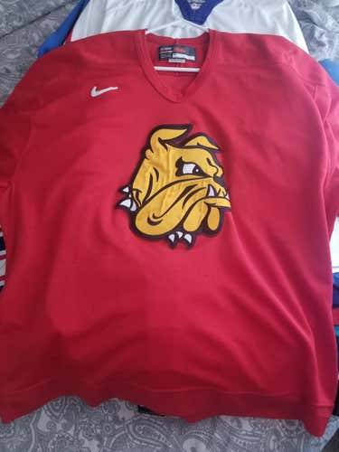 UMD Minnesota Duluth Bulldogs Nike Practice Jersey Pro Stock 56
