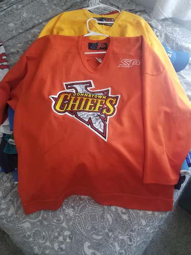 Johnstown Chiefs Hockey ECHL Practice Jersey Pro Stock 56
