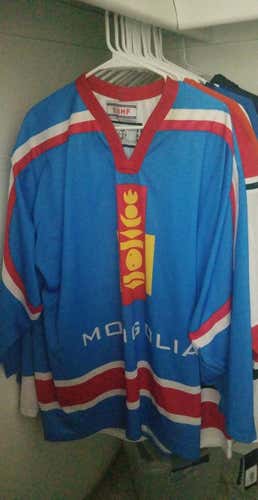 Team MONGOLIA IIHF Hockey Jersey Tackla