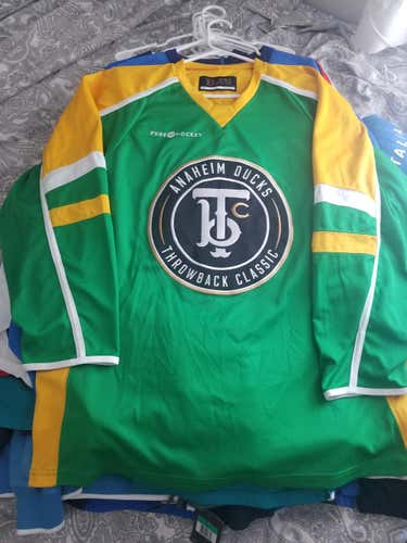 Anaheim Ducks Throwback Classic Tournament Hockey Jersey XL #67