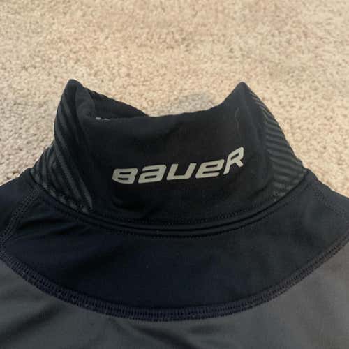 Black Medium Bauer Compression L/S Shirt