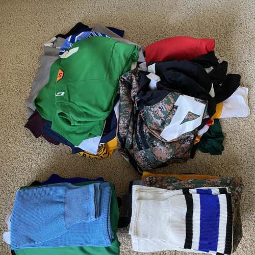 Other Jersey 18 JERSEYS & 14 Pairs Of Socks