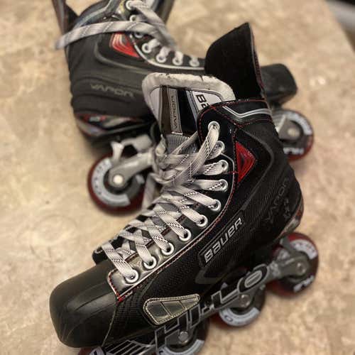 Senior Bauer Regular Width Size 9.5 Inline Skates