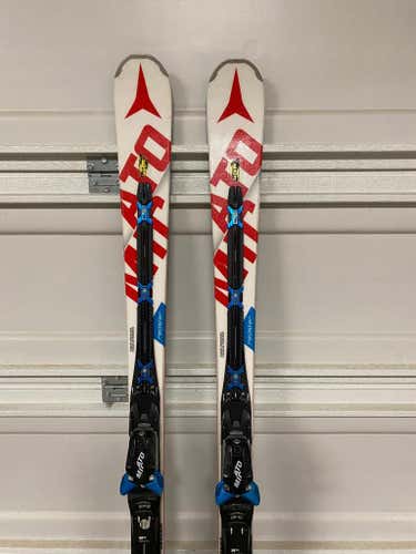 Used Atomic Racing Skis With Bindings Max Din 12