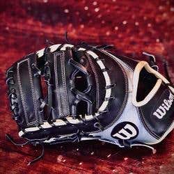 Left Hand Throw First Base A2000 Super Skin 12.5" Baseball Glove