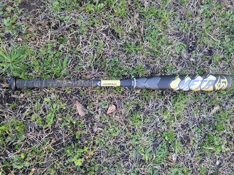 Used High School/College BBCOR Certified Louisville Slugger Composite Meta Bat (-3) 28 oz 31"