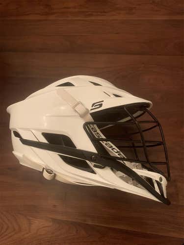 White Used Player's Cascade S Helmet