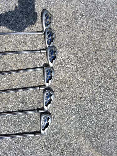 Used Men's Callaway Right Handed X-18 Irons - missing 5 iron