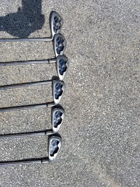 Used Men's Callaway Right Handed X-18 Irons - missing 5 iron