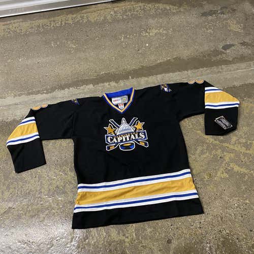 Alexander Ovechkin Washington Capitals Black Adult Size 52 (XL) CCM Jersey