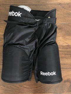 Black New Junior XL Reebok Hockey Pants