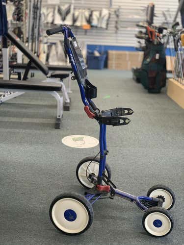 Used Axglo Flip N Go 3 Wheel Steel Golf Carts
