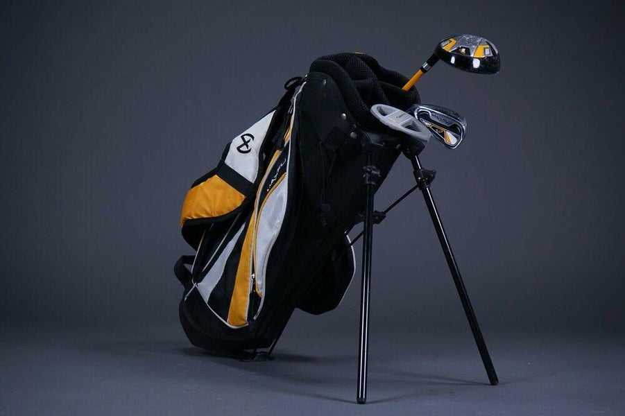 MAXFLI REV 1 LEFT HANDED JUNIOR GOLF SET W/ MATCHING BAG AGES 2-6