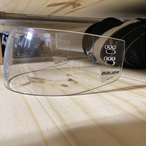 Bauer Visor HDO Pro Straight Cut Clear