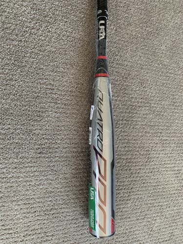 Kid Pitch (9YO-13YO)  Composite Quatro Pro (-12) 18 oz 30" Bat