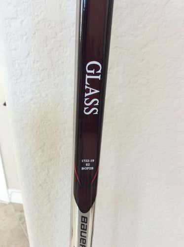 Used Senior Bauer Left Hand Vapor ADV Hockey Stick Mid Pattern Pro Stock