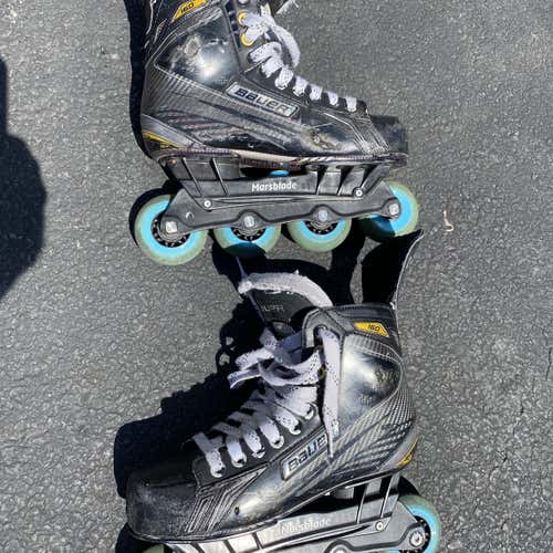 Marsblades Chassis With Bauer Supreme 160 Boot Width Size 8.5 Inline Skates