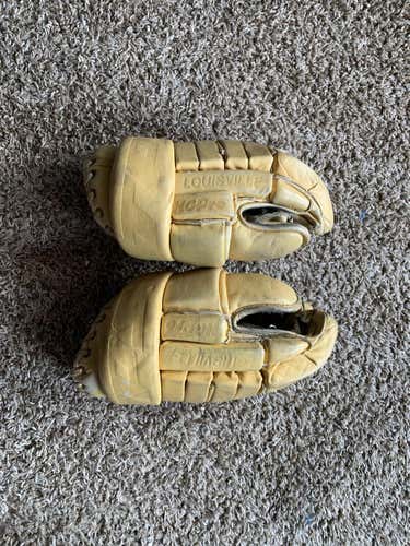make an offer on these Used Louisville TPS cowhide Gloves 15"