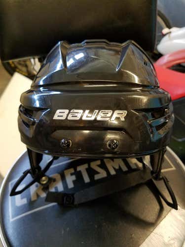 Black Used Medium Bauer Re-Akt Helmet
