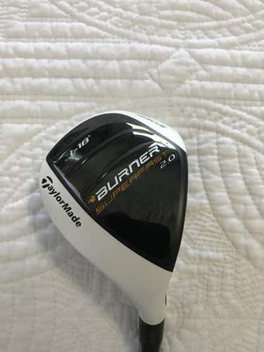 TaylorMade Burner Superfast 2.0 Hybrid Stiff Flex 3H 18 degrees
