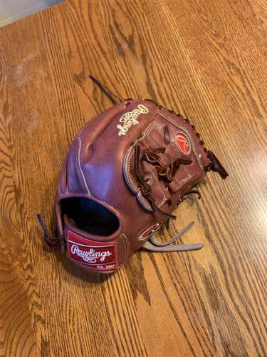 Red High School/College Pitcher's Heart of the Hide 11.75" Baseball Glove