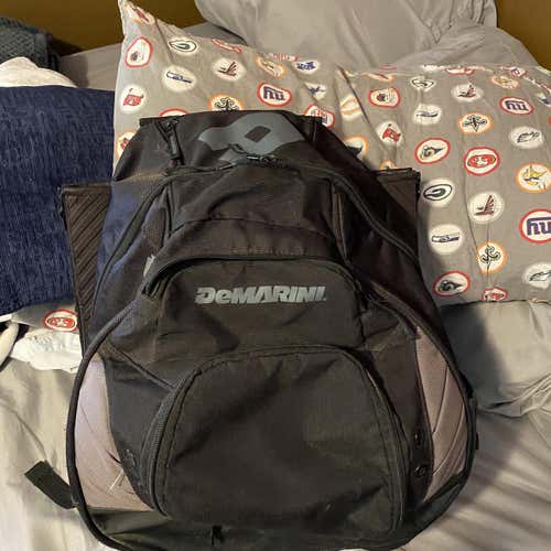 Black Used DeMarini Bat Bag
