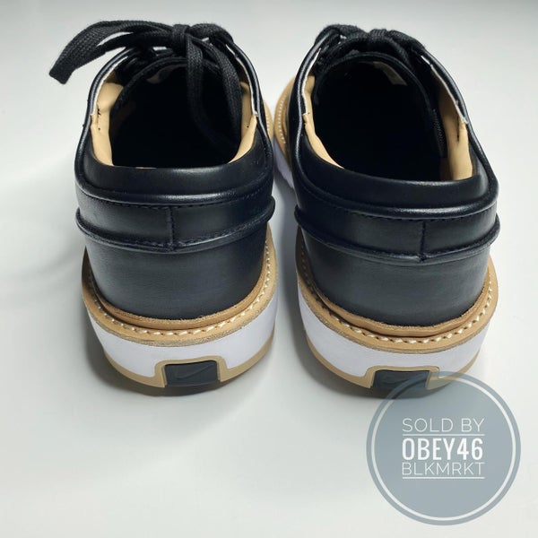 Nike Janoski G Tour Black Vachetta Leather Golf Shoes BV8070-001