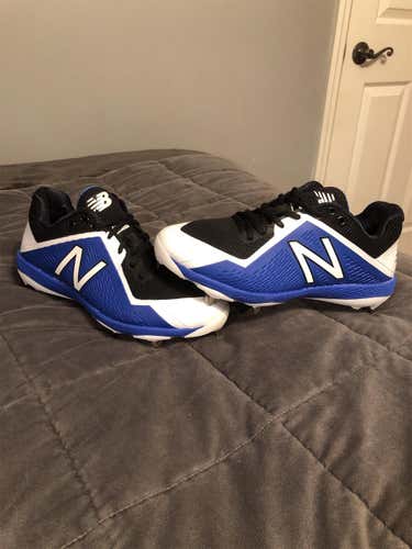 Blue Men's Metal Low Cut