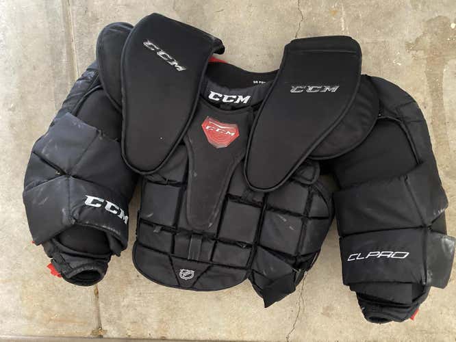 Used Senior Medium CCM CL Pro Goalie Chest Protector