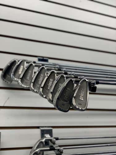 Used Prince Prince Oversize Irons 3i-pw Steel Regular Golf Iron Or Hybrid Sets