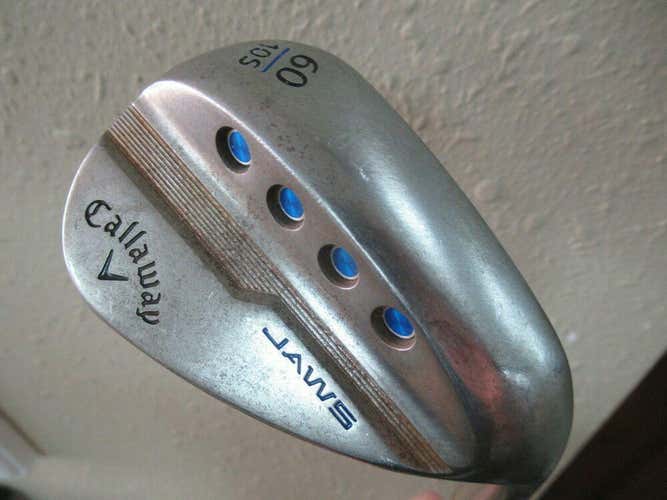 NICE CALLAWAY JAWS 60* LOB WEDGE DYNAMIC GOLD 115g S200 WEDGE FLEX STEEL
