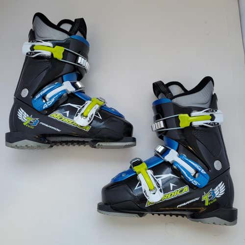 Used Nordica Fire Arrow Team 3 215 Mp - J03 Downhill Ski Boys Boots