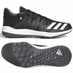 new Adidas Speed Turf Men's Trainers Athletic Baseball Shoes Sz 8.5 black/White