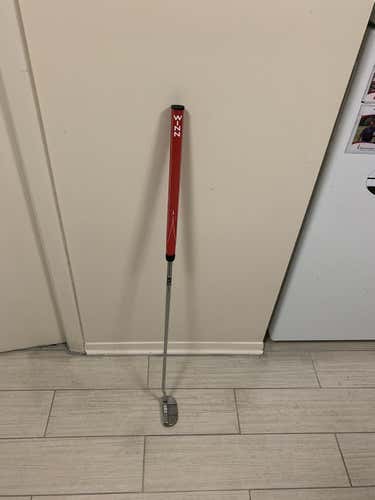 Used Men's Odyssey Left Hand White Steel #5 Putter 37" - Includes HC